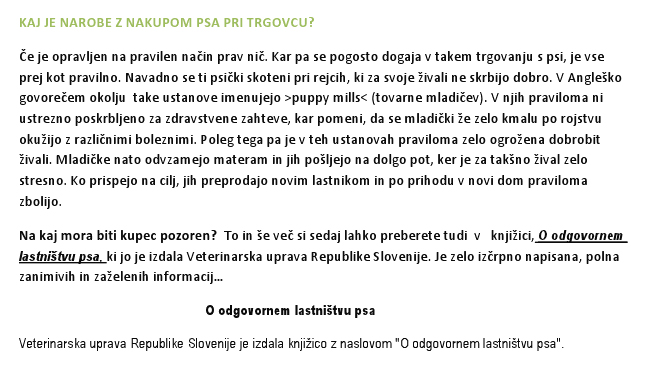 Časopisni članek COTON DE TULEAR